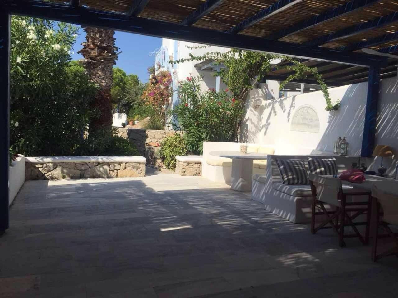 Mykonian House With Shared Pool Villa Ornos  Eksteriør billede
