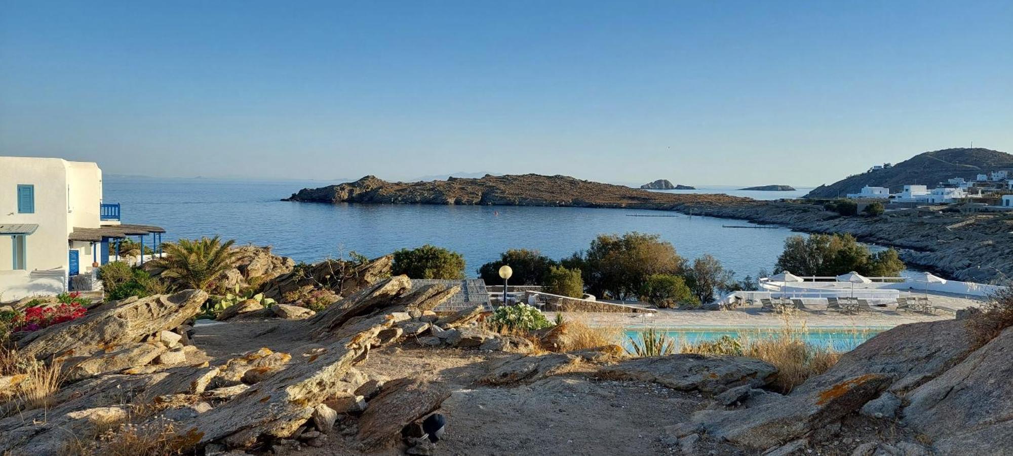 Mykonian House With Shared Pool Villa Ornos  Eksteriør billede